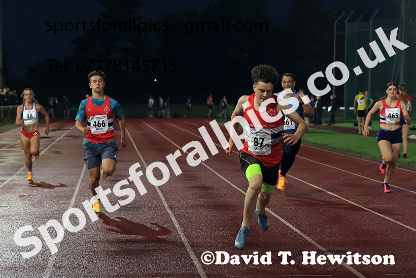 200 metres, 2026 NEGP No 6, Monton. Photo: David T. Hewitson/Sports for All Pics